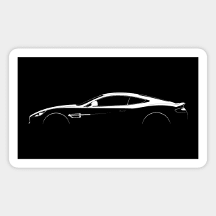 Aston Martin Vanquish (2012) Silhouette Magnet